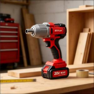 21V Portable Cordless Impact Wrench Li-ion <b>Battery</b> 1500NM Torque Power Tool for <b>Auto</b> Maintenance JP-BS1500X Compact Design - Product Image 1