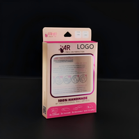 Boîte cadeau pliable rectangulaire en PET/PVC recyclable, taille personnalisée, écologique, emballage plastique transparent OEM, boîte de vente au détail, gaufrage brillant