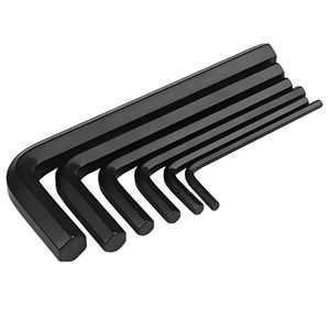 L-loại Hex Key <span class=keywords><strong>Allen</strong></span> cờ lê thiết lập 1.5mm 2mm 2.5mm 3mm 4mm 5mm 6mm 8mm 10 niken mạ, màu đỏ kết thúc, đen oxide Hex Key cờ lê - Product Image 2