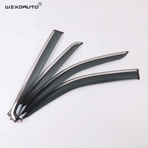 Déflecteur de vent latéral avant et arrière pour voiture WZXD, visière de fenêtre 2015 2016 2017 pour - Product Image 5