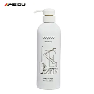Augeas brand 500ml wholesale manufacturing Brazilian care nourishing deep cleaning collagen protein bio hair keratin shampoo