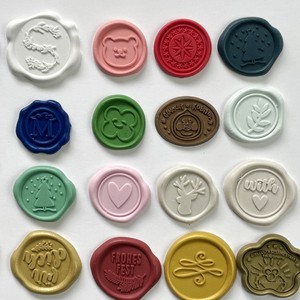 Custom Logo Self-Adhesive <strong>Wax</strong> <strong>Seal</strong> Sticker Luxury Resin Paraffin Paper-for Wedding Office DIY Home Decorations <strong>Envelope</strong> <strong>Seal</strong> - Product Image 4