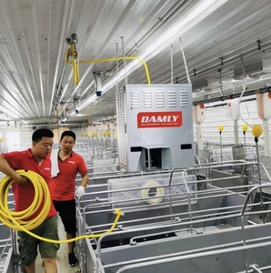 ฮีตเตอร์แก๊ส DO-66แบบใหม่ทำจากสเตนเลสสำหรับฟาร์มสัตว์ปีกและสุกรพร้อมส่วนประกอบสำคัญของมอเตอร์