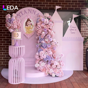 LEDA Nouvelle Arrivée Panneau de Fond Moderne en Acrylique pour Mariage et Anniversaire avec Support, Taille et Couleur Personnalisables, Décoration d'Arche pour Événements - Product Image 4