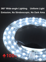 Module LED, source de lumière pour plafonnier, source de lumière de remplacement, 48W, 6500K, AC220V, avec aimant puissant pour une installation facile