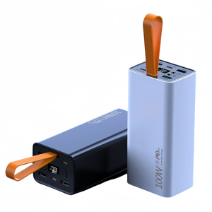 แบตเตอรี่สำรองพลังงานสูง 65W 50000mah ชาร์จเร็วพิเศษ สำหรับโทรศัพท์มือถือ แล็ปท็อป แบตเตอรี่ลิเธียมโพลิเมอร์ ช่องเสียบ Type-C - Product Image 1