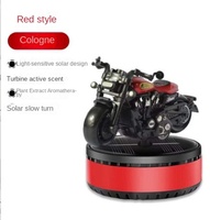 Diffuseur de parfum solaire rotatif Harley Davidson pour voiture, purificateur d'air longue durée, désodorisant automobile en métal durable