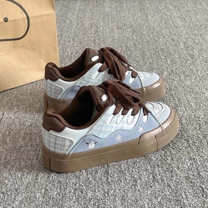 <span class=keywords><strong>Sneakers</strong></span> Casual Retrò da <span class=keywords><strong>Donna</strong></span> 2025 Nuova Collezione Primavera Autunno con Suola Spessa <span class=keywords><strong>Bianche</strong></span> Versatili Traspiranti Antiscivolo per Studentesse - Product Image 2