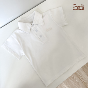 Camiseta Polo Personalizada para Niños, de Algodón, Cómoda y Duradera, para Niños y Niñas, para Actividades Diarias - Product Image 1