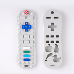 BPA-free mềm Silicone bé teethers cấp thực phẩm TV điều khiển từ xa Teether đồ chơi cho trẻ sơ sinh - Product Image 4