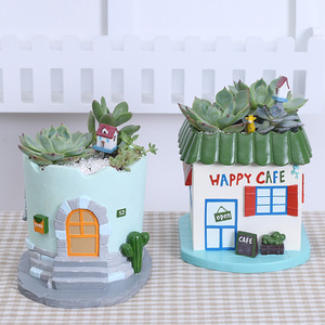 Vaso per fioriera <span class=keywords><strong>in</strong></span> <span class=keywords><strong>resina</strong></span> all'ingrosso <span class=keywords><strong>vasi</strong></span> per fiori <span class=keywords><strong>colorati</strong></span> <span class=keywords><strong>in</strong></span> vaso per piante - Product Image 3