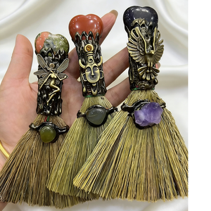 Varita Mágica de Piedras Preciosas Naturales Variadas, Diseño de Chakra, para Brujería, Decoración del Hogar, Precio al por Mayor - Product Image 2