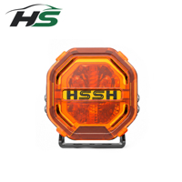 Nouveau phare LED HSSH de 54,4 pouces 720W, IP68 IP69K, rétroéclairage ambre et blanc, module LED modulaire pour 4x4, camion tout-terrain, ATV, UTV