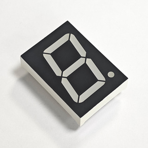 Display LED a 7 Segmenti da 1,2 Pollici, 1 Cifra, Stile Inclinato, Prezzo di Fabbrica, per Sistemi di Amperometri Elettronici - Product Image 1