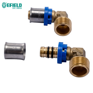 Conexión de Tubería TH & U &U-TH-RFz-H, Codo Macho de Latón para Presión, Utilizado para Conexión de Tuberías de <span class=keywords><strong>Efield</strong></span> China - Product Image 1
