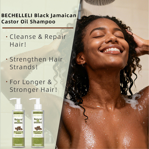 Huile de ricin noire jamaïcaine biologique naturelle hydratante pour la croissance des cheveux, marque privée, kit d'huile de sérum végétalien pour la croissance des cheveux - Product Image 5