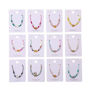 Stainless Steel Beaded <b>Bracelet</b> Set 12pcs Colorful Charm Jewelry For Women Trendy Gift - Product Image 2