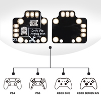 Analog Stick Drift Fix Mod Reset Drift Thumbstick Resistance Calibration Plate pour PS5 pour PS4 pour Xboxone Game Controller