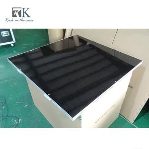 พื้นไม้สี่เหลี่ยมขนาด 4 ฟุต x 4 ฟุต สีดำเงาสูง สำหรับงานอีเว้นท์และเต้นรำ - Product Image 6