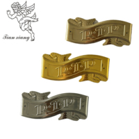 Placa Decorativa para Ataúd con Inscripción RIP, Chapada en Oro y Plata, Precio de Fábrica al por Mayor, Accesorios Funerarios