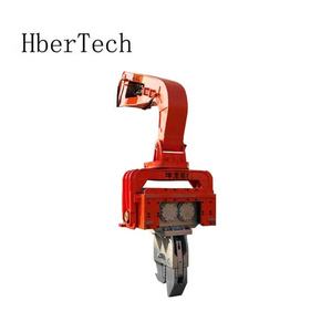 Marteau vibrant monté sur excavatrice KN250 Marteau vibrant pour excavateur Pilote de pile Marteau vibrant hydraulique pour palplanches - Product Image 1