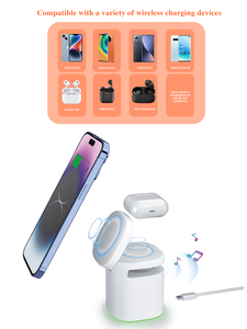6 in 1ลำโพงบลูทูธไร้สายพร้อมที่ชาร์จลำโพงสำหรับ iPhone 15เคส - Product Image 2