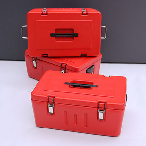 40L cách điện thực phẩm Pan tàu sân bay hộp nóng cho phục vụ, canh hâm nóng thương mại cho nhà hàng, căng tin, nhà, màu đỏ - Product Image 3