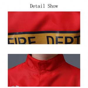 할로윈 아동 소방관 유니폼 코스프레 어린이 샘 소방수 공연 작업복 남아 여아 파티 의상 - Product Image 5