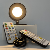 Smart 360 Boule magnétique Port de charge USB Télécommande RVB Lampes murales sans fil Lampes murales à piles