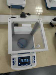 고정밀 실험실 전자 저울 220g/0.1mg 디지털 분석 저울 - Product Image 4