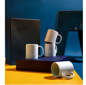 Tasse à café élégante en céramique, finition brillante écologique, peinte à la main, vaisselle pour la maison, la cuisine, le café, le restaurant, l'hôtel, le bureau - Product Image 1