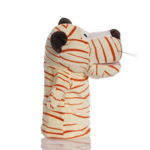 25cm lindo Animal <span class=keywords><strong>de</strong></span> peluche marioneta <span class=keywords><strong>de</strong></span> mano juguete Lobo León cocodrilo vaca marioneta mano educación historia muñeca juguete para bebé chico - Product Image 6