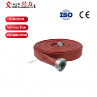 Tuyau d'incendie Xingli SWFH-02 simple/double/durable en PVC/NBR/EPDM/PU de haute qualité, système de canalisations anti-incendie ASTM 0,8MPa-1,6MPa