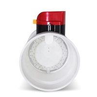 Système de climatisation CVC 240V, registre d'air rond automatique en plastique, registre en PVC, registre de ventilation CVC, registre de ventilation motorisé