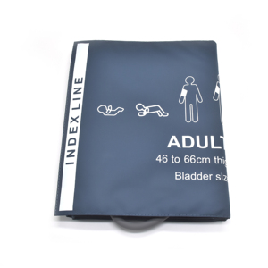 कार्म्ड निर्माण चिकित्सा पुनः प्रयोज्य वयस्क जांघ क्यूफ सामग्री सिंगल ट्यूबिंग डबल नली निबप कफ आर्म सर्.46-66 सेमी - Product Image 2