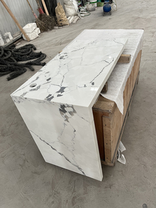 Brazil Artificial Quartz Slab Countertop Vanity Top Solid Surface Modern Design Polished Finish Customized Size MIYASTONE Brand - Product Image 5