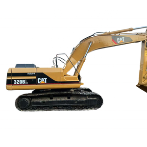 Excavadora Usada CAT 320BL Original de Japón, Excavadora de Cadenas Caterpillar 320BL en Buen Estado de Funcionamiento, 320C 320D PC200-8 ZX200 DX225 - Product Image 1