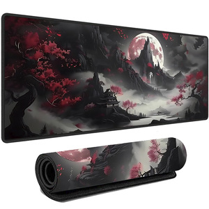 <span class=keywords><strong>Mouse</strong></span> <span class=keywords><strong>Pad</strong></span> Grande Personalizado Flor de Ameixa Antiderrapante Venda Direta de Fábrica Transfronteiriça para PC, Escritório, Laptop e Jogos - Product Image 1