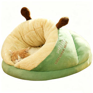 New pet <b>nest</b> winter burst cat dog slippers <b>nest</b> warm cat <b>nest</b> dog <b>nest</b> fleece thick small dog <b>nest</b> - Product Image 1