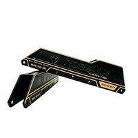 Support de lame de patin à roulettes de vitesse en alliage d'aluminium pour patins à roulettes à une rangée, accessoire pour Luoshen