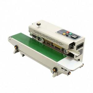 เครื่องซีลความร้อนแบบแนวนอนอัตโนมัติ FR-900 สำหรับซีลถุงพลาสติกและถุงกระดาษแบบต่อเนื่อง สำหรับบรรจุภัณฑ์อาหารและเครื่องดื่ม - Product Image 1