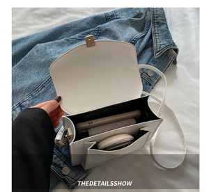 Nuevo bolso bandolera retro personalizado de alta gama con textura de PU, bolso de hombro informal y moderno para mujer. - Product Image 4