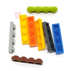 DELO TOYS（16色）儿童塑料拼装玩具 模型积木 散装积木 1x4 块状积木 1*<span class=keywords><strong>4</strong></span> DIY零件 1 X <span class=keywords><strong>4</strong></span> (NO.3710) - Product Image 6