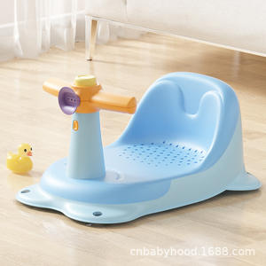 Siège de bain <span class=keywords><strong>en</strong></span> plastique pour bébé, chaise magique pour bébé, tabouret de bain, chaise de bain inclinable pour enfants, support de <span class=keywords><strong>baignoire</strong></span> pour nouveau-né - Product Image 6
