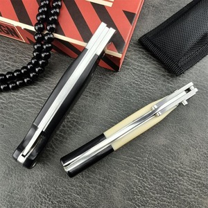 Cuchillo Plegable de Bolsillo para Camping de Alta Calidad, DIY OEM, Hoja 440C, Mango de ABS, Aluminio, Herramientas para Senderismo y Pesca al Aire Libre, Regalos para Hombres - Product Image 3