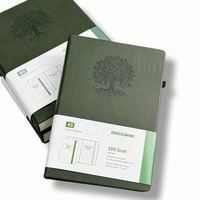 Carnet de notes personnalisé en cuir PU, agenda imprimé sur mesure, carnet à couverture rigide A5, carnet à points A6, carnet de notes B5, journal en cuir