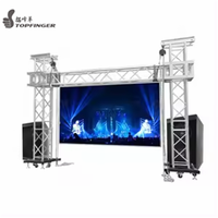 Structure de support au sol pour écran vidéo/éclairage LED, nouvelle version tendance, structure de support pour événements en plein air, écran LED, structure de support pour écran LED