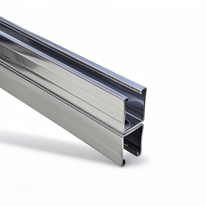 Unistrut ตัวยึดโครงเหล็กคาร์บอนชุบสังกะสีช่อง <span class=keywords><strong>C</strong></span> สำหรับ HVAC ป้องกันไฟ cabletray เครื่องตัดเชื่อม - Product Image 2