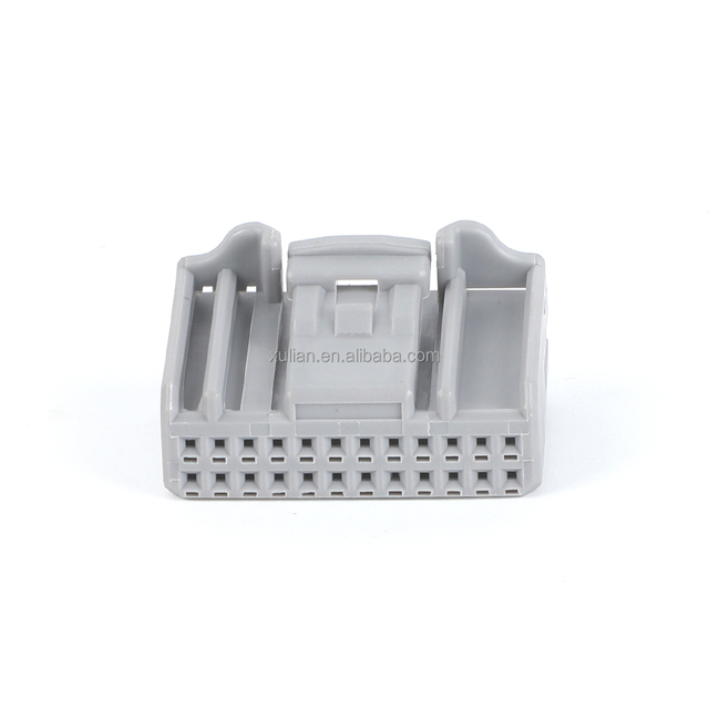 24 Pin Miniature 0.64 Series Automobile Multimedia Wiring Socket for Car Cd Navigation Host Instrument Cable Connector
