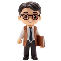 Personnage de Chef Personnage de Dessin Animé 3D Personnalisé Jouets Vinyle PVC Figurine articulée mobile Poupée Jouets pour Décoration
